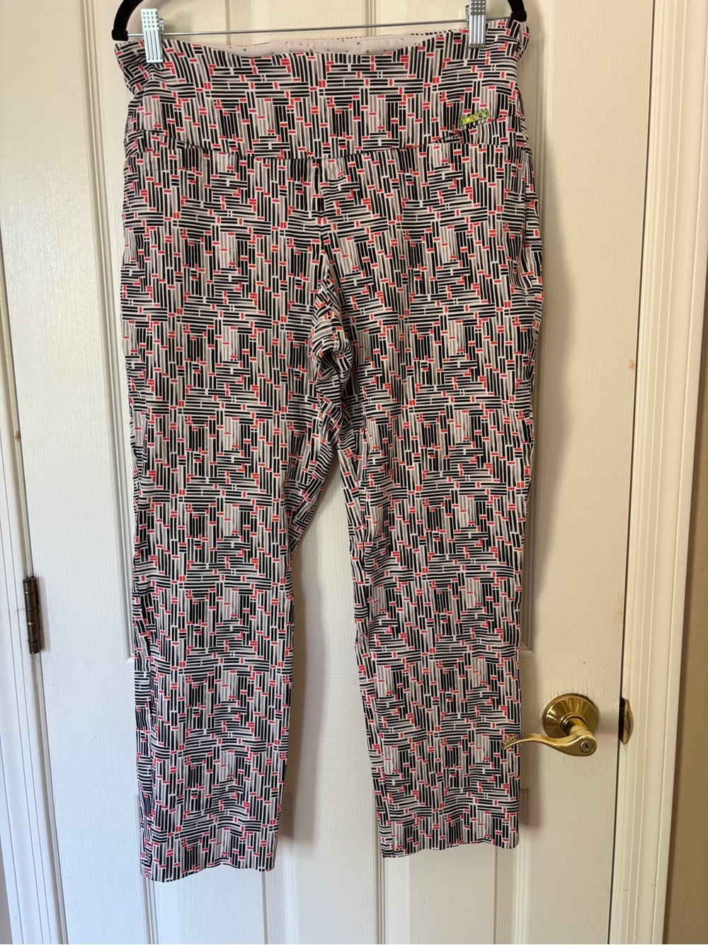 Fun, Preppy Athletic Crop Pants ~ Golf, Pickleball ~ Women’s Size 14